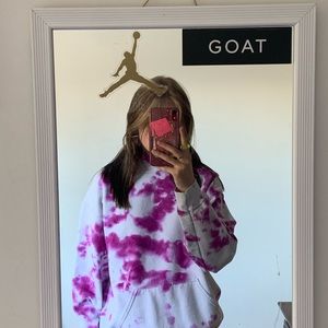 tie dye hoodie